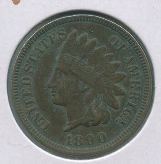 1890-P Indian Head Cent Penny 1c Philadelphia Mint - KR103