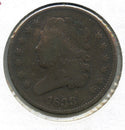 1833 Classic Half Head Cent - DM693