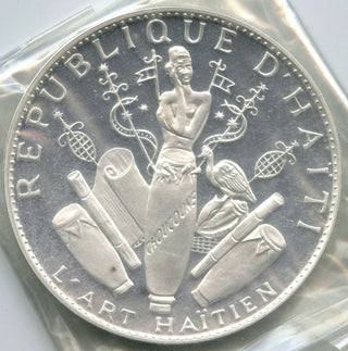 1968 Haiti 3-Coin Silver Proof Set - Franklin Mint - E599