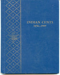 Used Indian Head Cents 1856-1909 - Coin Album 2 Page 9402 Whitman  - ER258