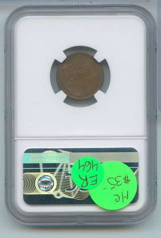 1922-D Weak D Lincoln Wheat Cent Penny NGC VG 10 BN - Denver Mint - ER464