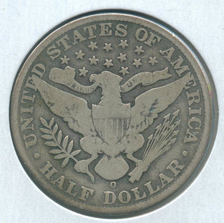 1909-O Silver Barber Half Dollar 50c New Orleans Mint  - KR308