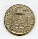 1777 Bolivia Potosi 8 Reales Charles III Silver Coin - JN708