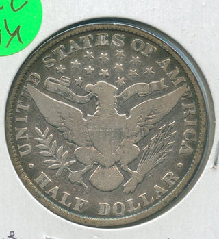 1905-P Silver Barber Half Dollar 50c Philadelphia Mint  - KR275