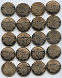 Medallic History of the Jewish People Art Medal 40-Round Bronze Set - E981