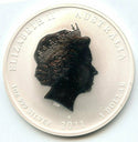 2011 Australia Lunar Year of Rabbit 999 Silver 1 oz Coin $1 Commemorative BX403