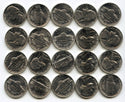 1989-D Jefferson Nickels $2 Coin Roll Uncirculated BU - Denver Mint - B585