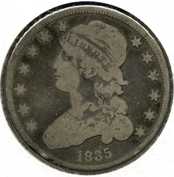 1835 Capped Bust Silver Quarter - A976