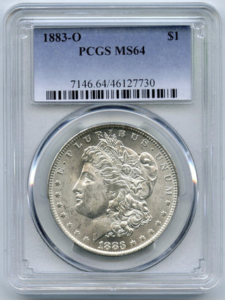1883-O Morgan Silver Dollar PCGS MS64 Certified $1 New Orleans Mint B832