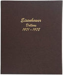 Eisenhower Ike Dollars 1971 - 1978 Dansco Album 7176 Set - 2-Pages Folder DM646