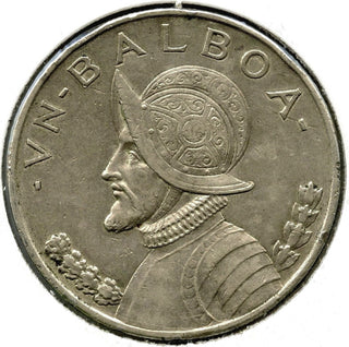 1947 Panama Silver Coin Un Balboa - B229
