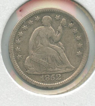 1852-P Silver Liberty Half Dime 5c Philadelphia Mint  - KR293