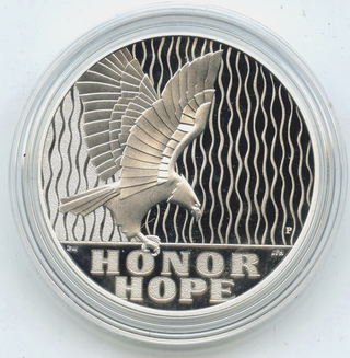 2011 United States Always Remember September 9-11 Silver US Mint Medal - DM784
