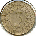 1965-G Germany Silver Coin 5 Mark - CA63