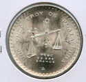 1980 Mexico Balance Onza 1 Oz Silver Coin Plata UNC - JN961