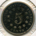 1870 Shield Nickel - Cull - CC152
