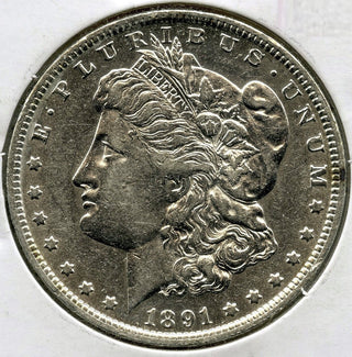 1891-O Morgan Silver Dollar - New Orleans Mint - E525