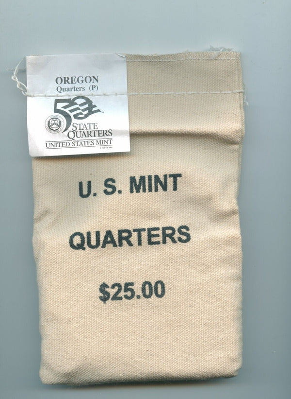 2005 US Mint  Oregon P & D UNC State Quarters $50Face Value - ER569