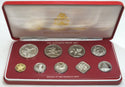 1984 Bahamas Proof Coin Set OGP Franklin Mint - A426