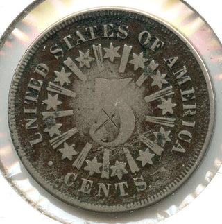 1866 Shield Nickel - Five Cents - CC367