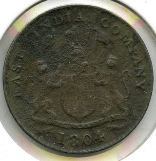 1804 East India Company Coin 1/2 Half Pice - G316
