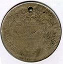 1759 Ragusa Sicily Coin Taler - Hole - BT493