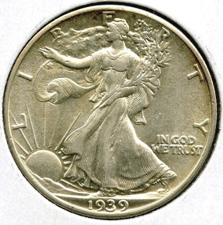 1939 Walking Liberty Silver Half Dollar - Philadelphia Mint - C991