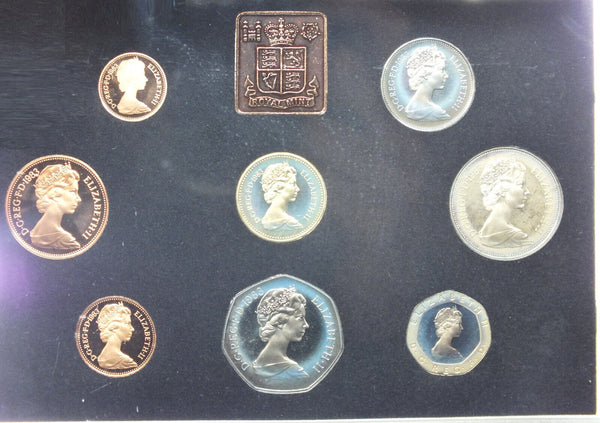 1983 United Kingdom Proof Coin Set Collection - E969
