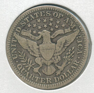 1915-P Silver Barber Quarter 25c Philadelphia Mint - KR178