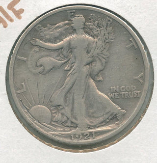 1921-S Silver Walking Liberty Half Dollar 50c San Francisco Mint  - KR290
