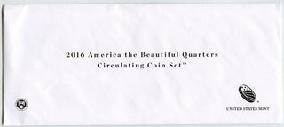 2016 America the Beautiful ATB Quarters National Park Coin Set US Mint - B668