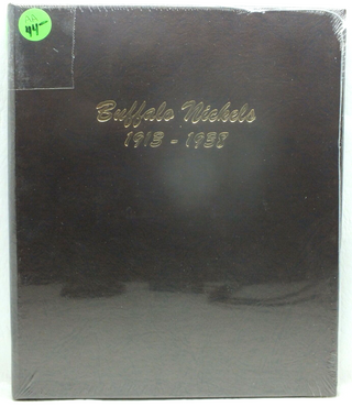 Buffalo Nickels 1913 - 1938 Set 2-pages Dansco Album 7112 Coin Folder - LG820
