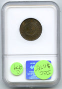 1865 2-Cent Coin Two-Cents NGC MS66 BN Certified - C279