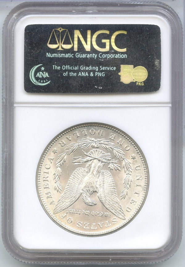 1891-P $1 Morgan Silver Dollar NGC MS63