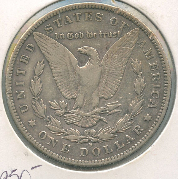 1896-S  Morgan Silver Dollar $1 San Francisco Mint - KR10