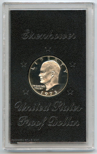 1973-S Proof Eisenhower Ike Dollar $1 San Francisco Mint - AN843