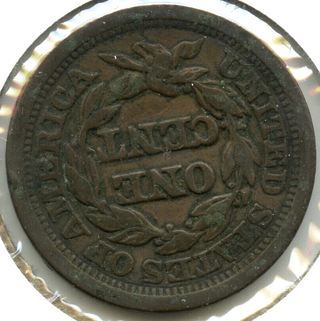 1849 Braided Hair Large Cent Penny  -DM230