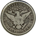 1902 Barber Silver Half Dollar - Philadelphia Mint - A654