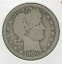 1906-D Silver Barber Quarter 25c Denver Mint - KR152