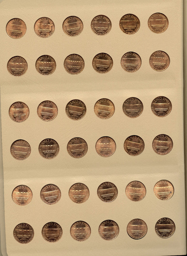 Lincoln Cent Pennies 1959 - 2021 Coin Set 7102 Dansco Album Penny Folder - G785