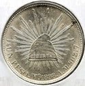 1898-Mo Mexico Silver Coin Un Peso Libertad - Republica Mexicana - B506