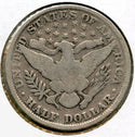 1900 Barber Silver Half Dollar - Philadelphia Mint - BQ827