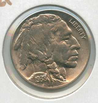 1938-D Gem Uncirculated Buffalo Nickel 5c Denver Mint  - KR291