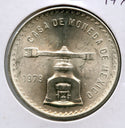 1979 Mexico Balance Scales Onza 1 Oz Silver Coin Plata UNC - JP310