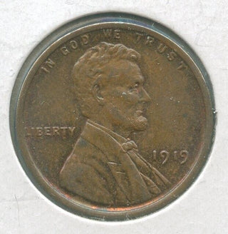 1919 P Lincoln Wheat Cent 1C Philadelphia Mint - ER269