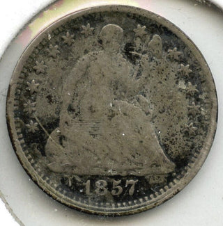 1857 Seated Liberty Half Dime - Philadelphia Mint - E353