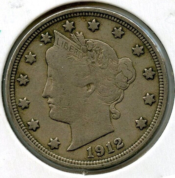 1912 Liberty V Nickel - Five Cents - BQ897