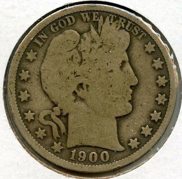 1900-O Barber Silver Half Dollar - New Orleans Mint - BX197