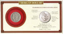 1879-S Morgan Silver Dollar - San Francisco Mint in Descripton Card  -DM214