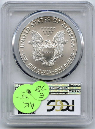 2016 American Eagle 1 oz Silver Dollar PCGS MS69 Coin 30th Anniversary - E78